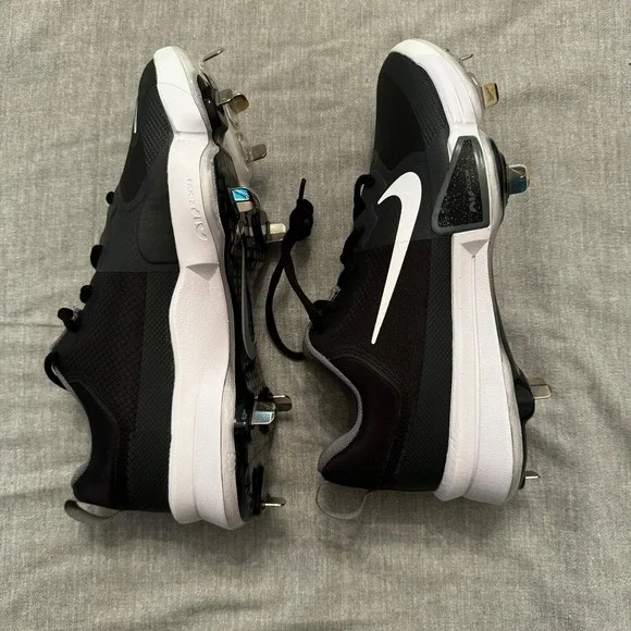 Nike Force Zoom Trout 9 Pro Men's Size 7 Baseball Cleats Black Low FB2907-001 - Picture 6 of 12